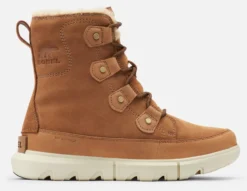 Sorel Women Explorer II Joan Faux Fur WP Velvet Tan