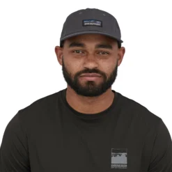 Pet Patagonia Unisex Boardshort Label Trad Cap Ink Black -Schoenen Winkel WBS22 38361 INBK JB1