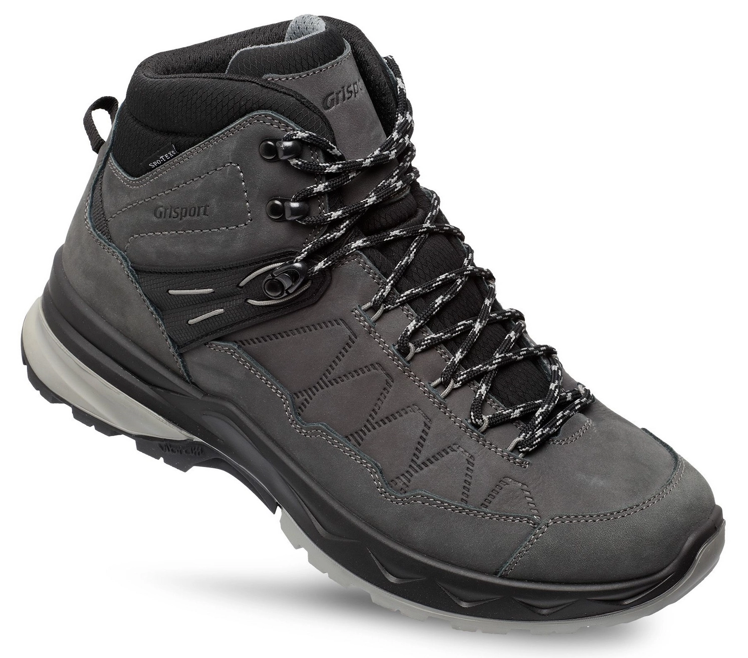 Wandelschoen Grisport Unisex Tampa Mid Anthracite 4 Wandelschoen Grisport Unisex Tampa Mid Anthracite - Afbeelding 2