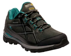 Wandelschoenen Women Regatta Kota Low II Black Shoreline Blue