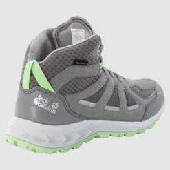 Wandelschoen Jack Wolfskin Women Woodland 2 Texapore Mid Dark Grey Light Green -Schoenen Winkel Women20Woodland20220Texapoor20Mid20Grey20light20green203