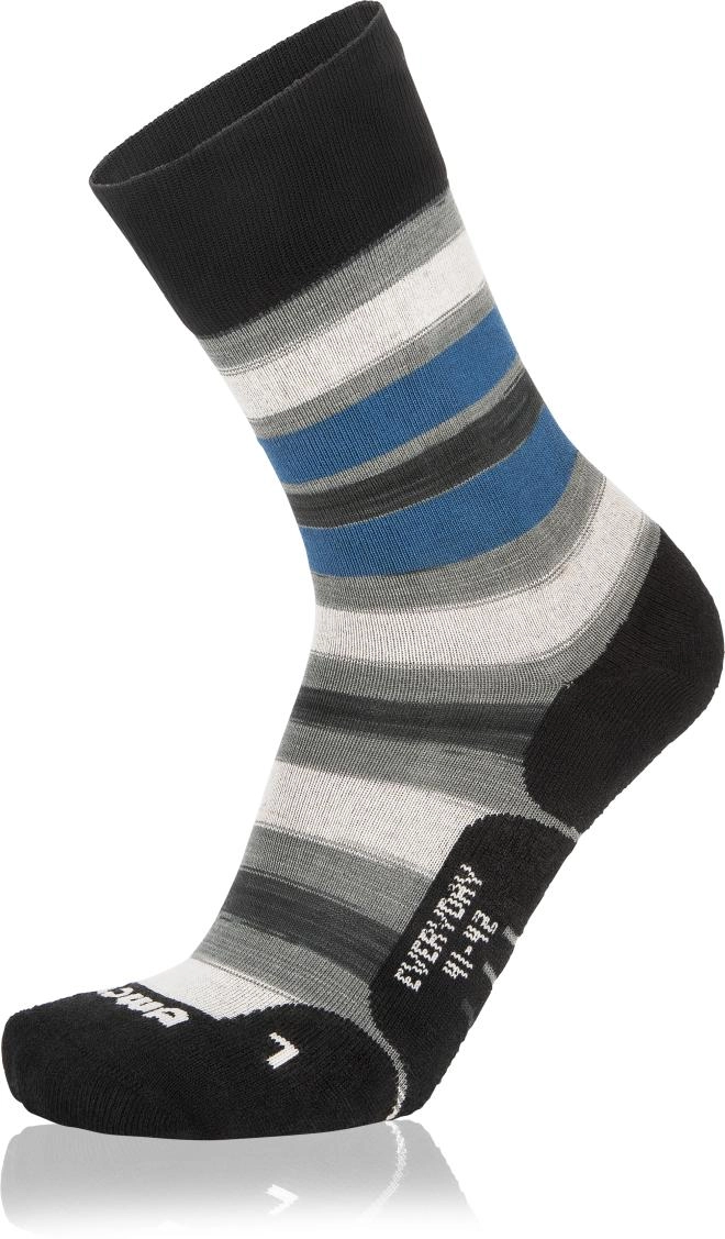 Wandelsokken Lowa Unisex Everyday Socks Grey Blue 3 Wandelsokken Lowa Unisex Everyday Socks Grey Blue