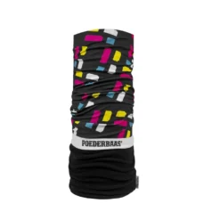Nekwarmer Poederbaas Sport Performance Black Small Logo Print -Schoenen Winkel nws03 covidproof