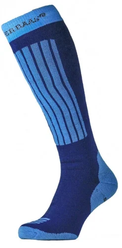 Skisok Poederbaas Women Sport Performance Blue Army Print -Schoenen Winkel ski sokken11 4 1 9