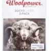 Sokken Woolpower Unisex Liner Black (3 Paar) -Schoenen Winkel woolpower